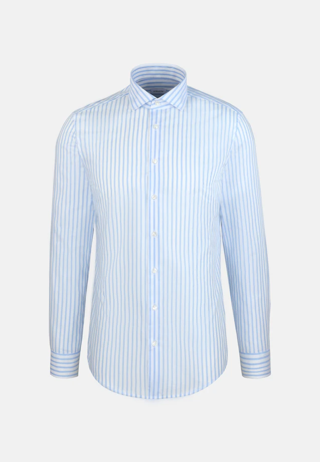Shaped Chemise d'affaires Rayures in Bleu Clair |  Seidensticker Onlineshop