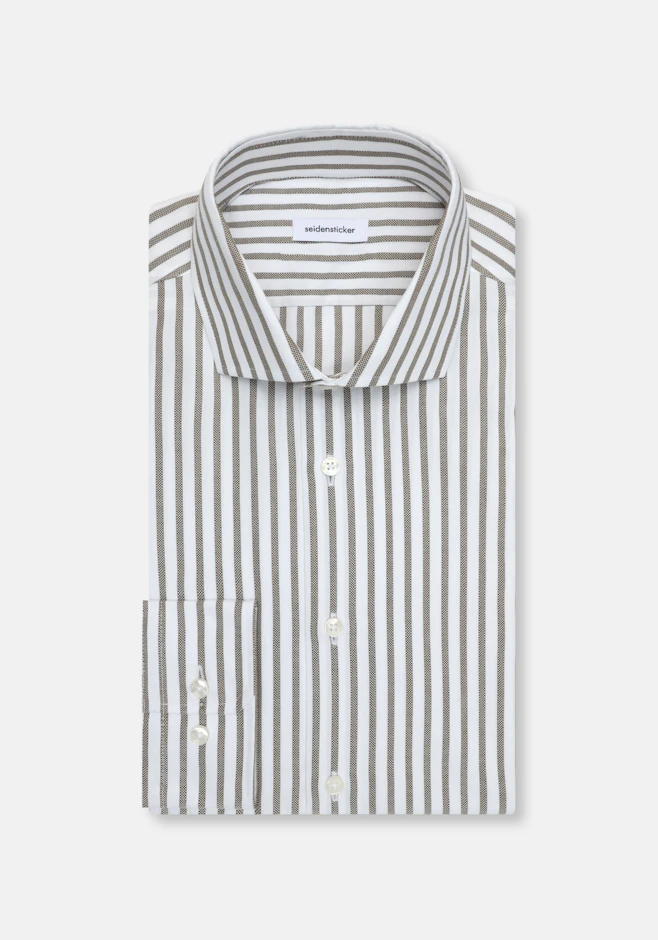Shaped Chemise d'affaires Rayures dans Vert | Boutique en ligne Seidensticker