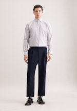 Shaped Business Hemd Gestreift in Braun |  Seidensticker Onlineshop