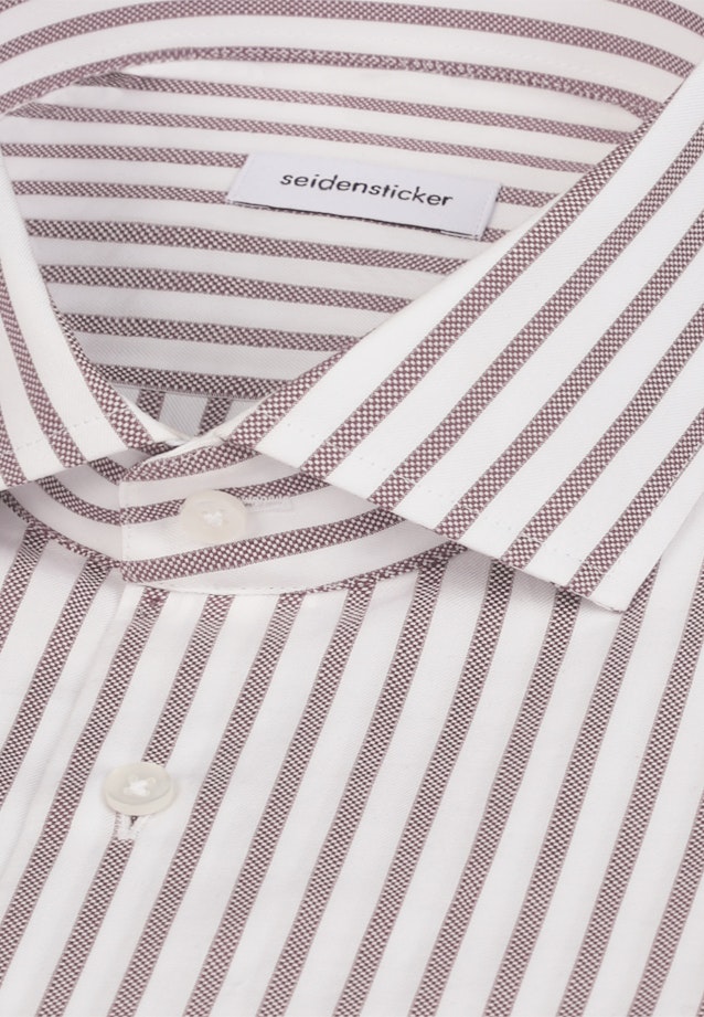 Shaped Chemise d'affaires Rayures in Marron |  Seidensticker Onlineshop