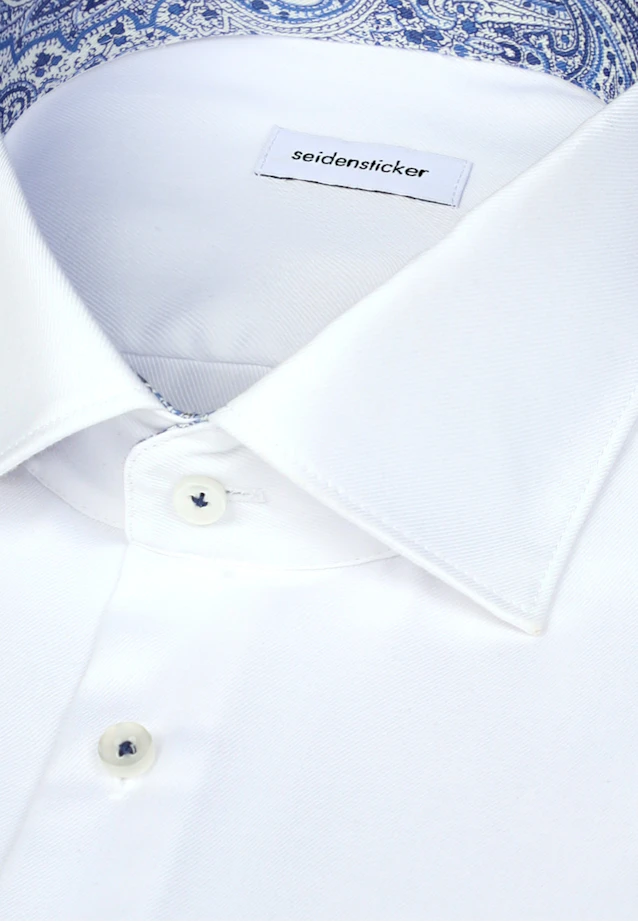 X-Slim Business Hemd Uni in Weiß |  Seidensticker Onlineshop