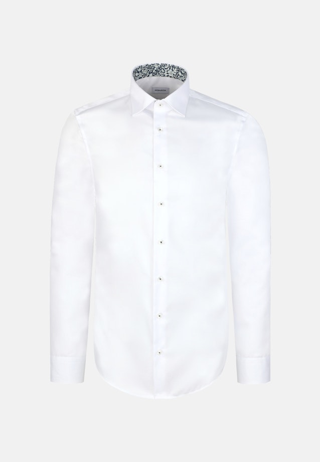 X-Slim Business Hemd Uni in Weiß |  Seidensticker Onlineshop