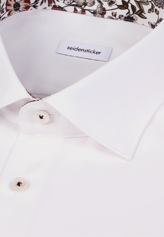 Slim Business Hemd Uni in Weiß |  Seidensticker Onlineshop