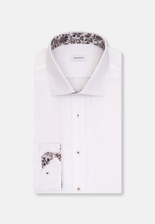 Slim Business Hemd Uni in Weiß | Seidensticker Onlineshop