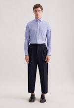 X-Slim Performance-Hemd Druck in Mittelblau |  Seidensticker Onlineshop