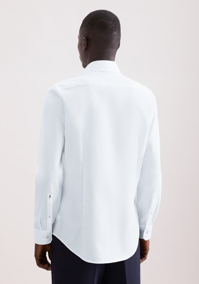 Shaped Chemise d'affaires Structure dans Blanc | Boutique en ligne Seidensticker
