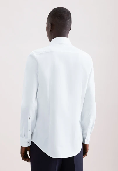Shaped Chemise d'affaires Structure in Blanc |  Seidensticker Onlineshop