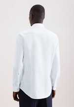 Shaped Business shirt Structure in Weiß |  Seidensticker Onlineshop