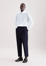 Shaped Business shirt Structure in Weiß |  Seidensticker Onlineshop