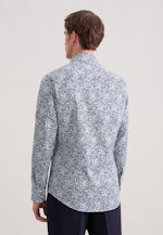Slim Business shirt Print in Grey |  Seidensticker Onlineshop