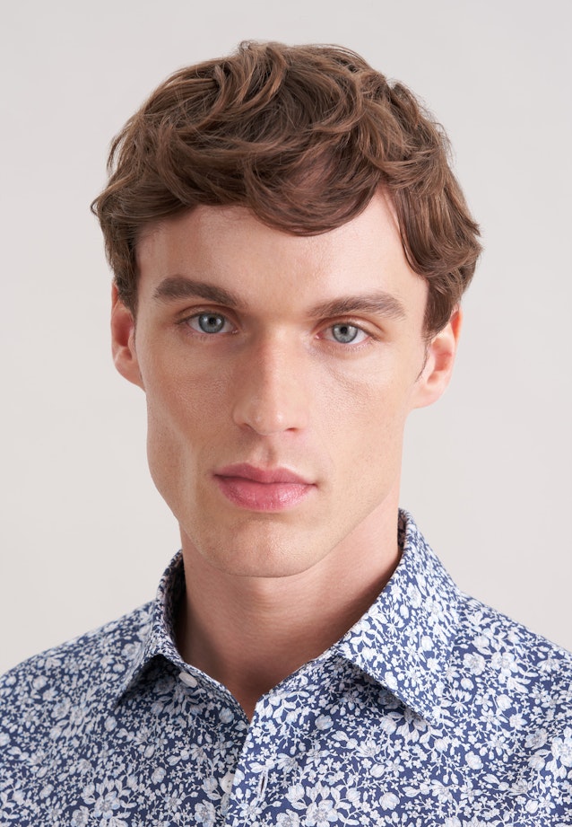 Slim Business shirt Print in Grey |  Seidensticker Onlineshop