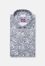 Slim Business Hemd Druck in Grau |  Seidensticker Onlineshop