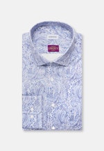 Shaped Business Hemd Druck in Dunkelblau |  Seidensticker Onlineshop