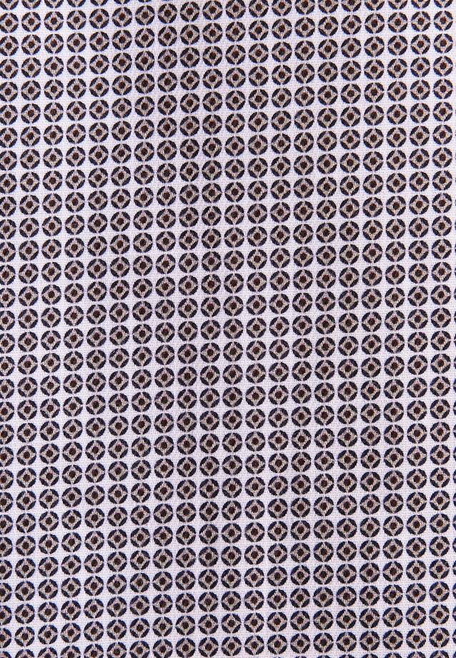 Regular Business Hemd Druck in Beige |  Seidensticker Onlineshop
