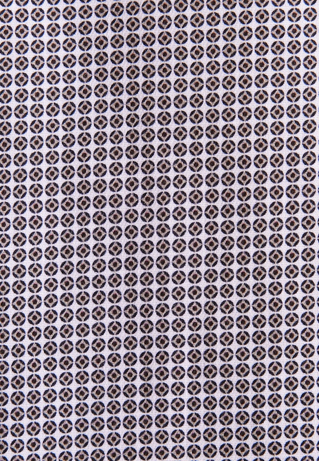 Regular Business shirt Print in Beige |  Seidensticker Onlineshop