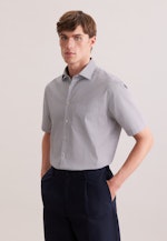 Regular Business Hemd Druck in Beige |  Seidensticker Onlineshop