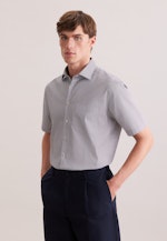 Regular Business shirt Print in Beige |  Seidensticker Onlineshop