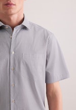 Regular Business shirt Print in Beige |  Seidensticker Onlineshop