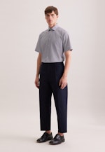 Regular Business shirt Print in Beige |  Seidensticker Onlineshop