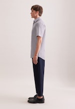 Regular Business shirt Print in Beige |  Seidensticker Onlineshop