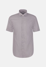 Regular Business shirt Print in Beige |  Seidensticker Onlineshop