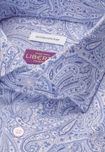 Regular Business Hemd Druck in Dunkelblau |  Seidensticker Onlineshop