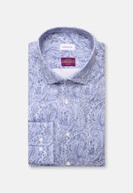 Regular Business Hemd Druck in Dunkelblau |  Seidensticker Onlineshop