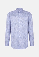 Regular Business Hemd Druck in Dunkelblau |  Seidensticker Onlineshop