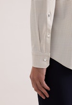 Slim Performance-Hemd Druck in Grün |  Seidensticker Onlineshop