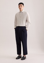 Slim Performance-Hemd Druck in Grün |  Seidensticker Onlineshop