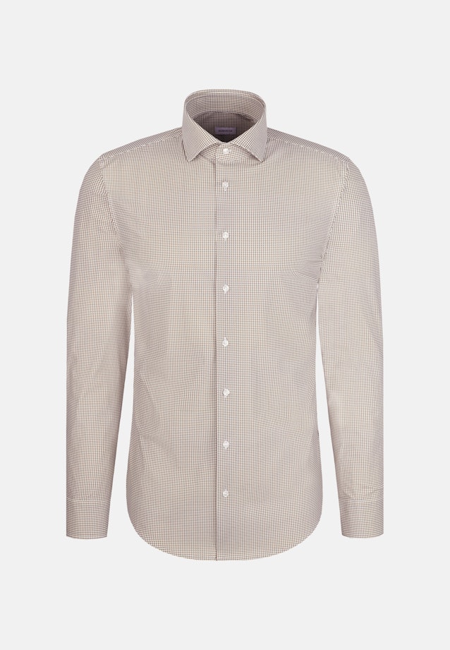 Slim Performance-Hemd Druck in Grün |  Seidensticker Onlineshop