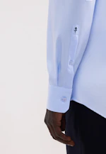 Regular Business Hemd Uni in Mittelblau |  Seidensticker Onlineshop