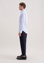 Shaped Business shirt Check in Hellblau |  Seidensticker Onlineshop