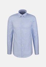 Shaped Business shirt Check in Hellblau |  Seidensticker Onlineshop