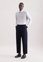 Shaped Business Hemd Karo in Beige |  Seidensticker Onlineshop