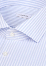 Slim Business Hemd Gestreift in Mittelblau |  Seidensticker Onlineshop