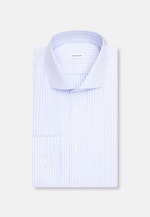 Slim Business Hemd Gestreift in Mittelblau |  Seidensticker Onlineshop