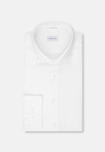 Slim Linen shirt Uni in Weiß |  Seidensticker Onlineshop