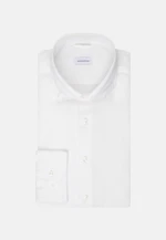 Slim Leinenhemd Uni in Weiß |  Seidensticker Onlineshop