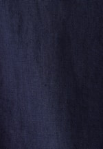 Slim Linen shirt Uni in Dunkelblau |  Seidensticker Onlineshop