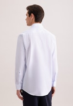 Comfort Business Hemd Druck in Hellblau |  Seidensticker Onlineshop