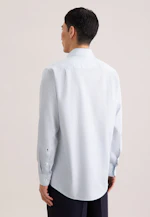 Comfort Business Hemd Druck in Türkis |  Seidensticker Onlineshop