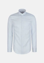 Comfort Business Hemd Druck in Türkis |  Seidensticker Onlineshop