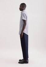 Shaped Business Hemd Druck in Beige |  Seidensticker Onlineshop