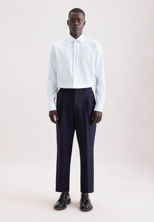 Comfort Business Hemd Uni in Weiß |  Seidensticker Onlineshop