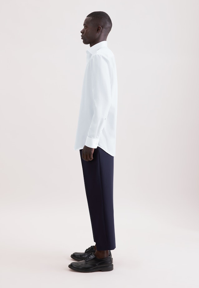 Comfort Business Hemd Uni in Weiß |  Seidensticker Onlineshop