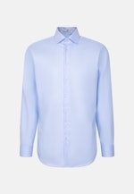 Comfort Business Hemd Uni in Mittelblau |  Seidensticker Onlineshop