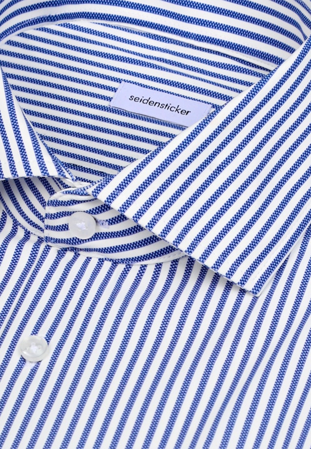 X-Slim Performance-Hemd Druck in Mittelblau |  Seidensticker Onlineshop