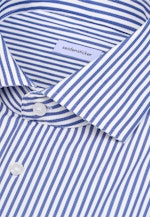 X-Slim Performance-Hemd Druck in Mittelblau |  Seidensticker Onlineshop