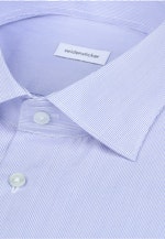 Slim Business Hemd Gestreift in Mittelblau |  Seidensticker Onlineshop